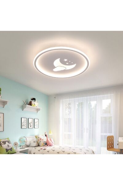 voxlamp lighting solutions Tavan Led Avize Baby Lamp Plafonyer Bulutlu 40cm