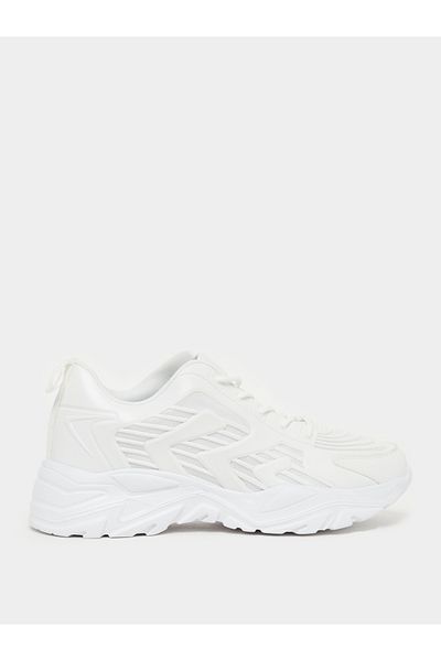 Styli Lace Up Chunky Sole Sneakers