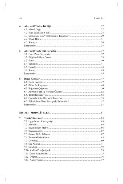 Gen Kitabevi Alternatif Tıp 202 Modalitenin Eleştirel Değerlendirilmesi
