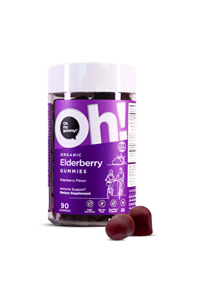Oh My Gummy Oh My Oh! Organic Elderberry Gummies 90S
