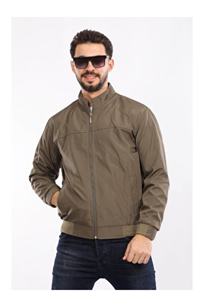 BERNEO Erkek Altı Lastikli Astarlı Mevsimlik Mont