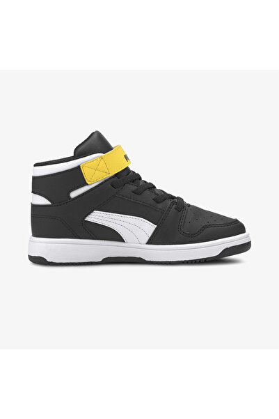 Puma REBOUND LAYUP SL V P Pantofi negri pentru băieți 101119253