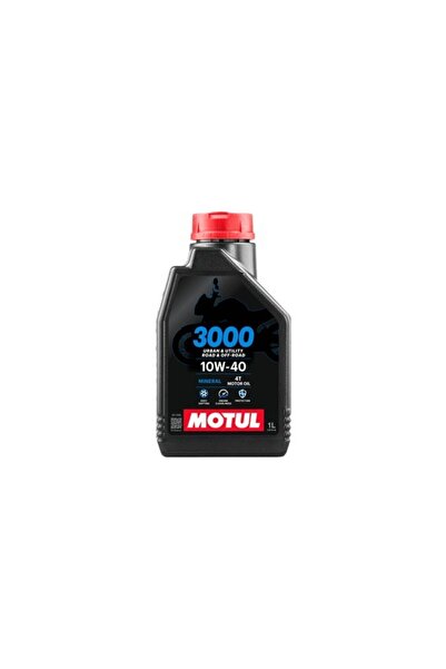 Motul 3000 10W40 4T 1 Litre Motosiklet Yağı