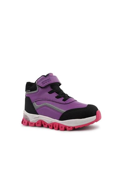 Cool Goro-Pu Children's Lighted Sole Outdoor Trekking Velcro Sports Boots