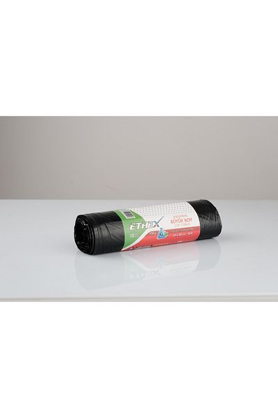 Ethex Industrial Large Size Garbage Bag (10 Pcs 150Gr 65 X 80cm 30Lt 20Roll)
