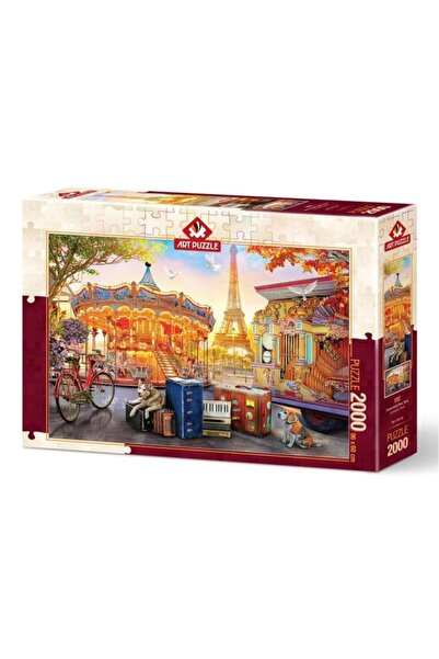 Tıfıl Toys Lunapark, Paris - 2000 Parça Monoblok Puzzle
