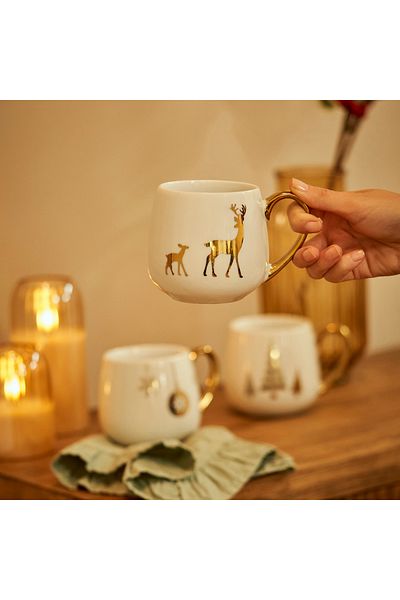 Bella Maison Cerf Cup Gold (375 Cc)