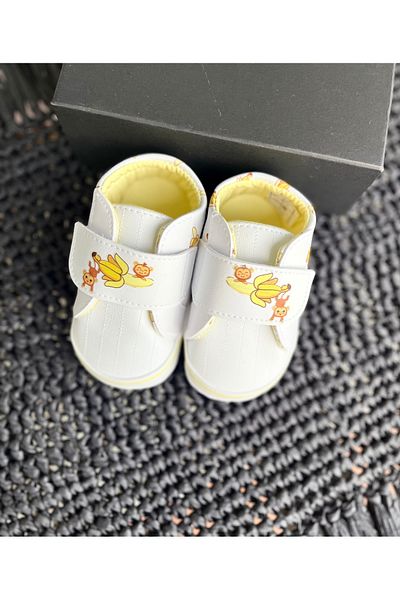 Funny Soft Leather Panda-Bunny Figured First Step Shoes for Baby - Booties