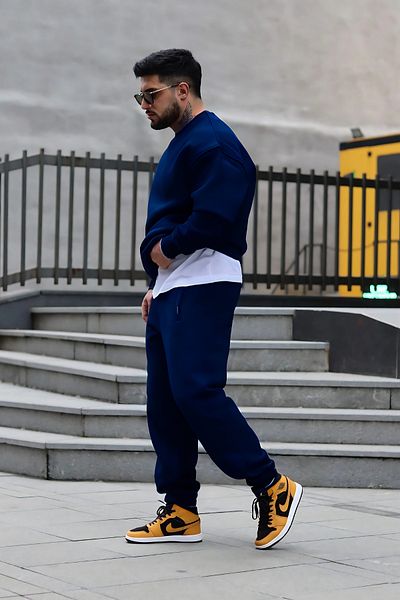 BayBayan Σετ φόρμας Oversize Crew Neck Model 3 Thread