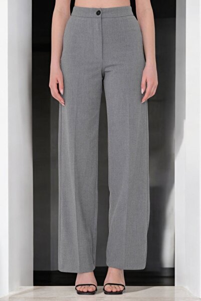 HAKKE Kemer Altı Pileli Bol Paça PANTOLON