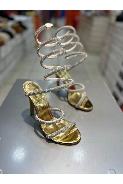 Hacıoğlu Ayakkabı فستان سهرة نسائي من Desire بكعب رفيع