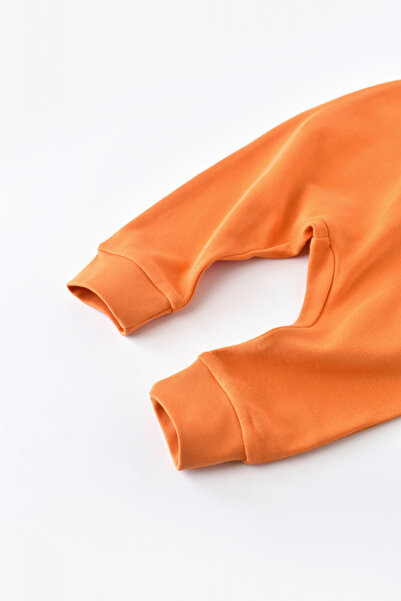 BabyCosy Pantaloni Bebe Unisex Din Bumbac Organic Portocaliu