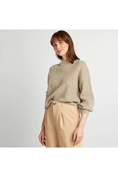 KIABI High-neck sweater BROWN