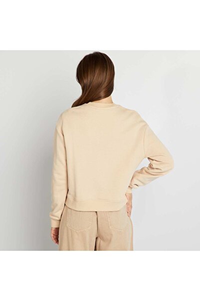 KIABI Sweatshirt fabric sweater BEIGE