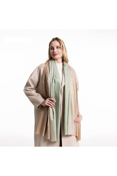 FENZA SCARF Fenza T-812-8 Wool Cashmere Scarf