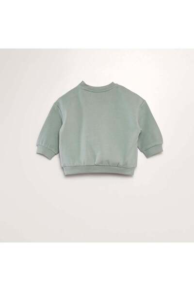 KIABI Plain oversized sweatshirt BLUE