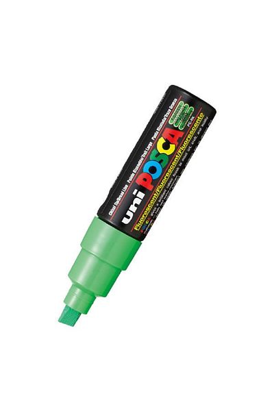 UNİ-BALL Uni-Ball Posca 8.0 Green Water-Based Poster Marker
