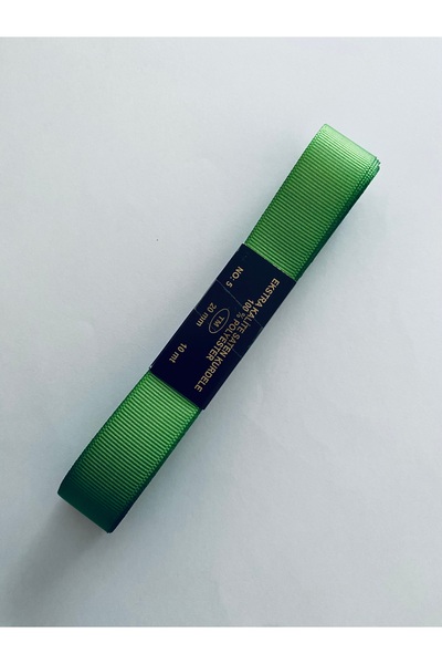Öztürk 2 cm x 10 metara. Grosgrain traka. Žaba zelena.