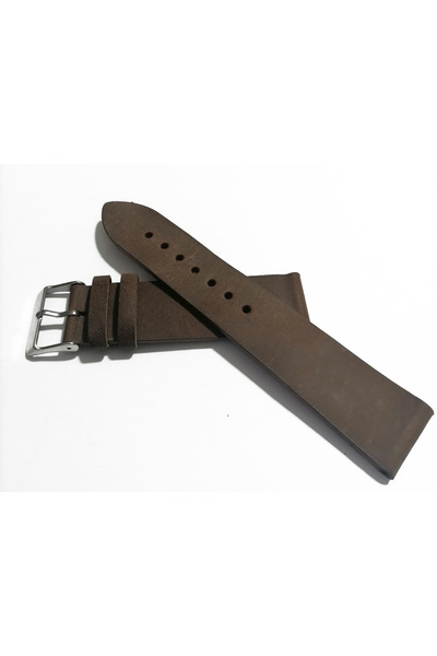 FADO &Genuine Gray Leather Watch Band Compatible with Every Watch 22 mm (36)