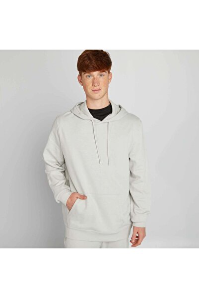 KIABI Lightweight sweatshirt fabric hoodie GREY