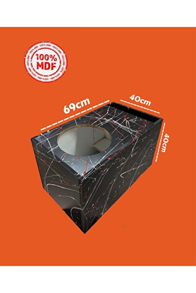 ensilya 30 Cm Spl L Port Profesyonel Bass Kabini Litrelik Deprem Etkili Mdf