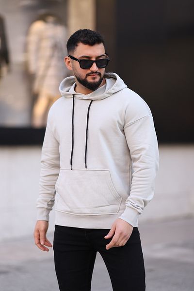 Newtime Ανδρικό φούτερ Oversize Basic Hooded Fleece