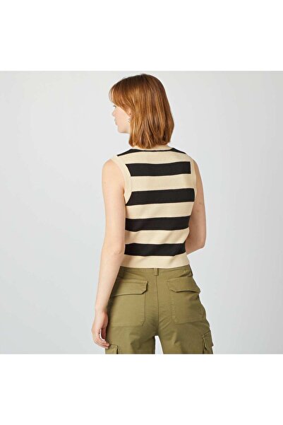 KIABI Knit tank top WHITE