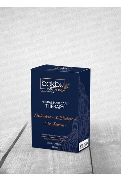 bakbu natural Hair Care Serum 50 Ml.