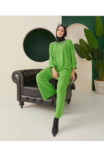 Ahel Tasarım Knitwear Suit Set
