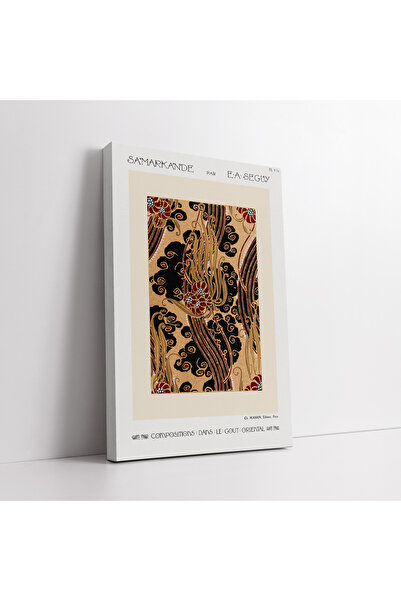 KOSS Dijital Από τους ζωγράφους E.A Seguy, ζωγραφική σε καμβά με μοτίβα λουλο...