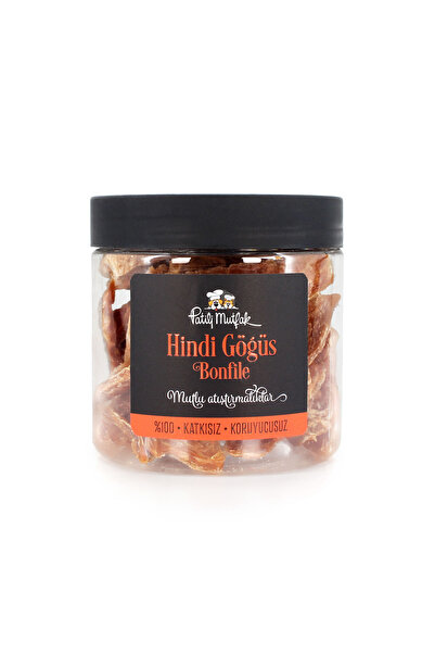 Patili Mutfak Kurutulmuş Hindi Göğüs Bonfile – %100 Doğal, Katkısız, Koruyucusuz Ödül Maması - 100 Gr.