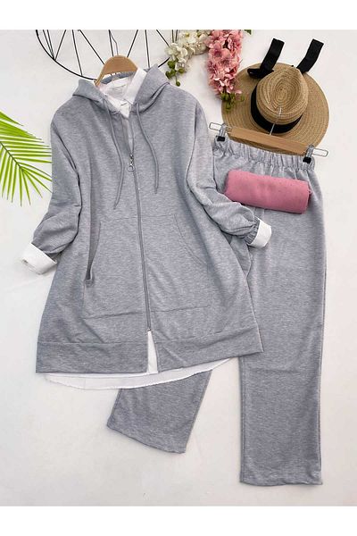 YEDİLALE Sports Double Set with Pocket