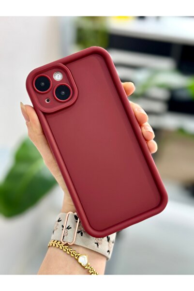 Go Aksesuar Iphone 13 VE 14  Uyumlu Darbe Önleyici Mat Lansman Silikon Kılıf