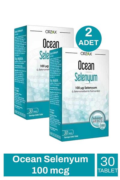 Ocean Selenium 100 Mcg 30 Tablets 2 Pieces