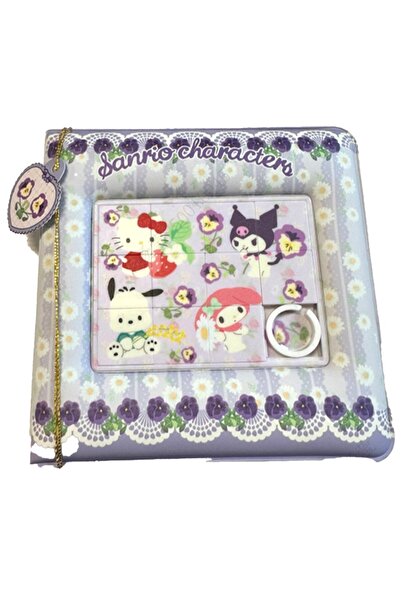 Miniso Sanrio Lisanslı Puzzle Kapaklı Sert Kapak Not Defteri – 64 Yaprak Renk...