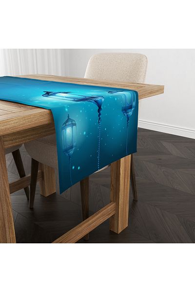 Filamente Ramadan Runner / Ramadan Pattern / Rezistent la pete - Tesatura Micropetek lavabila 140x40