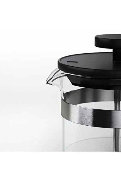 IKEA FRENCH PRESS PASLANMAZ ÇELİK SİYAH 1 LT