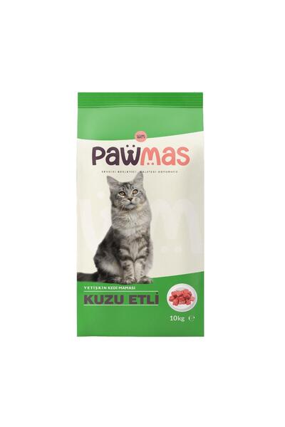 Pawmas Kuzu Etli Kedi Maması 10kg
