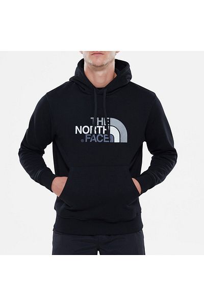 THE NORTH FACE Drew Peak Pullover férfi fekete kapucnis pulóver