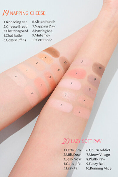 CLIO Çok Fonksiyonlu Far Paleti CLIO Pro Eye Palette (20 Lazy Soft Paw)(Koshort in Seoul Limited)