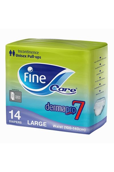 FINE Care Adult Diaper Heavy Brief L 18S