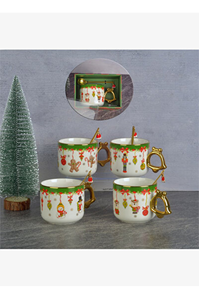 Tohana Porcelain Mug Thn10266 Xms New Year Cup 320 ml
