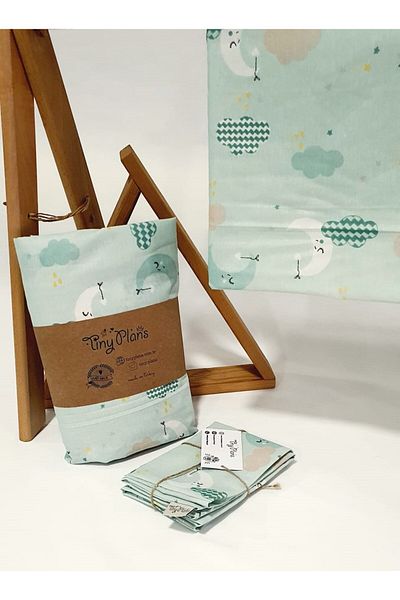 tiny plans Single Fitted Sheet Set
