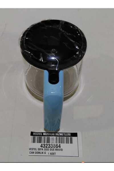 Vestel Sefa 3000 Dus Blue Glass Teapot 43233864