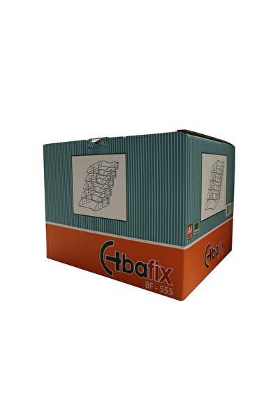 Bafix Ράφι για έγγραφα Κινητό Πλαστικό 5 τεμαχίων Διαφανές BFX 555