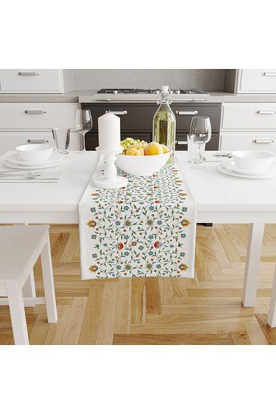 Filamente Ramadan Runner / Ramadan Pattern / Rezistent la pete - Tesatura Micropetek lavabila 140x40