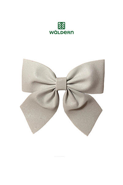 Waldern White Ribbons Christmas Tree Ornament 30cm