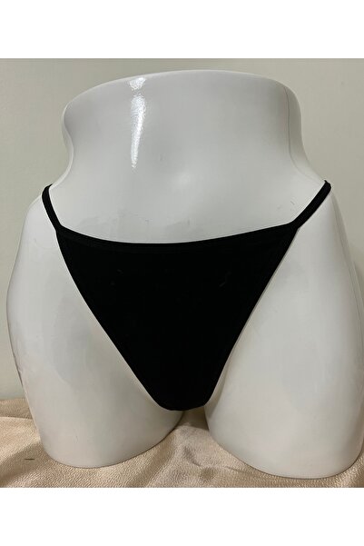 UNDERWORLD Pembe Kuş Tuyu Kanat Pamuklu Kadin String