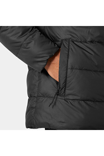 Helly Hansen Ανδρικό μαύρο παλτό Oslo Light Puffy ψηλός λαιμός