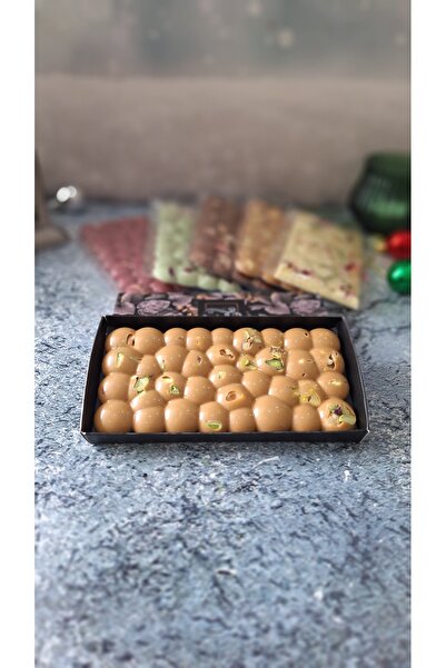 TABLET ÇİKOLATA GOLD KARAMEL ( KURU MEYVELİ ve KURU YEMİŞLİ )